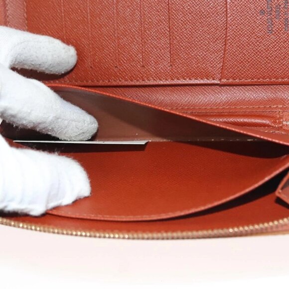 LOUIS VUITTON Epi Agenda geod Wallet Brown LV Auth - Picture 11 of 16